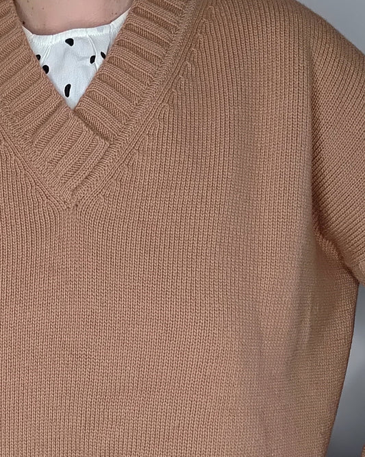 Sweater no.04 dark biege