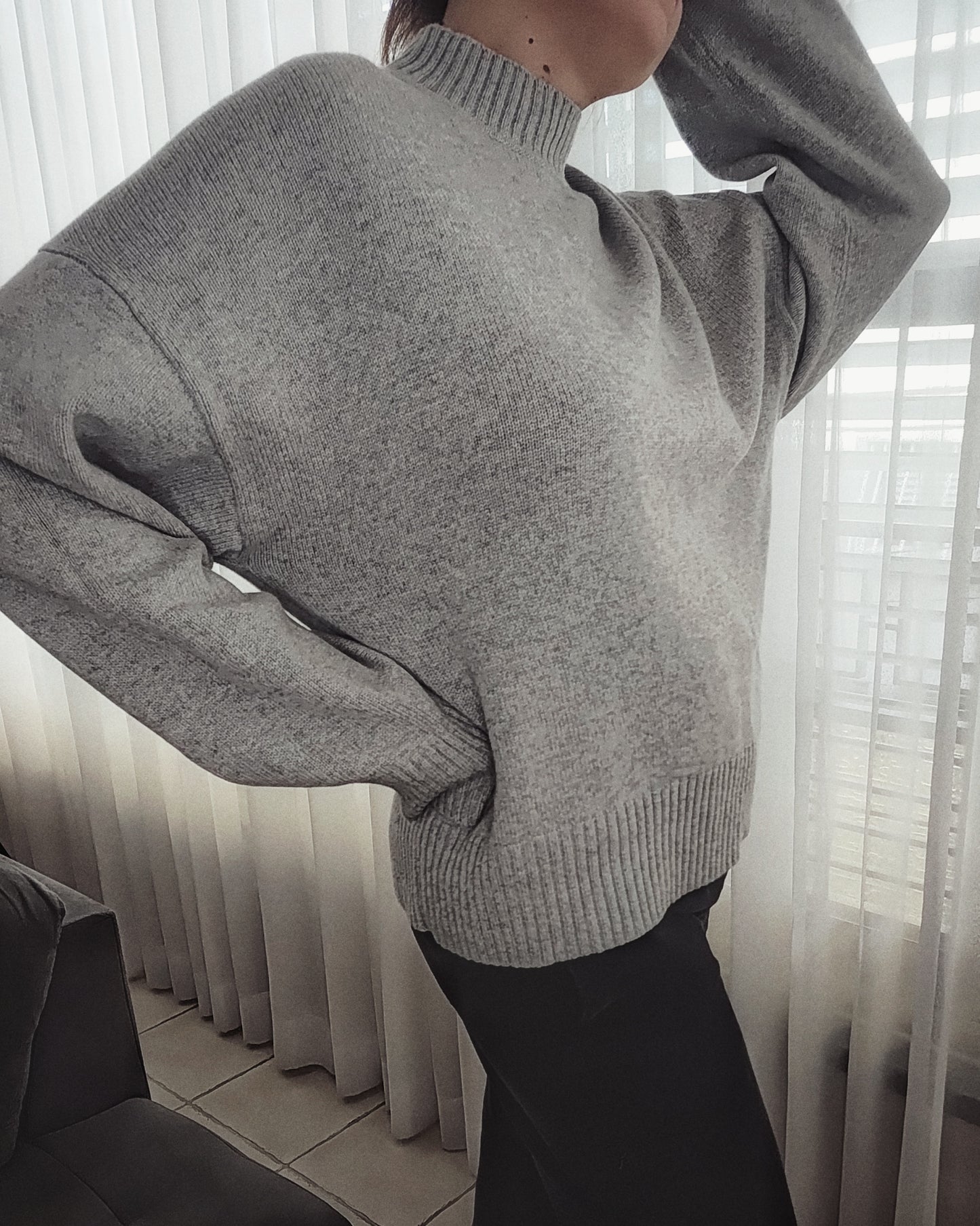 Sweater no.07 cold grey