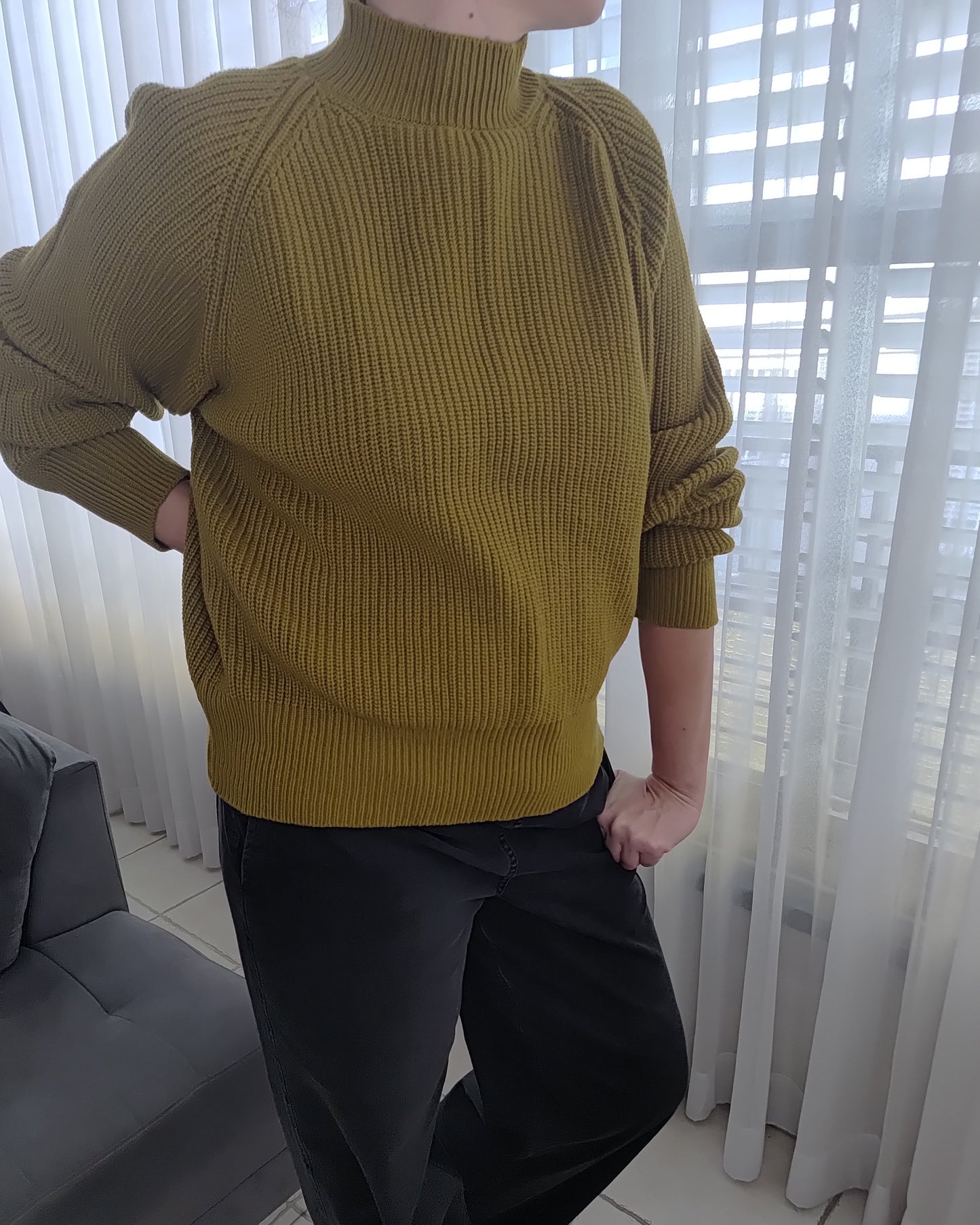 Sweater no.06 mustard