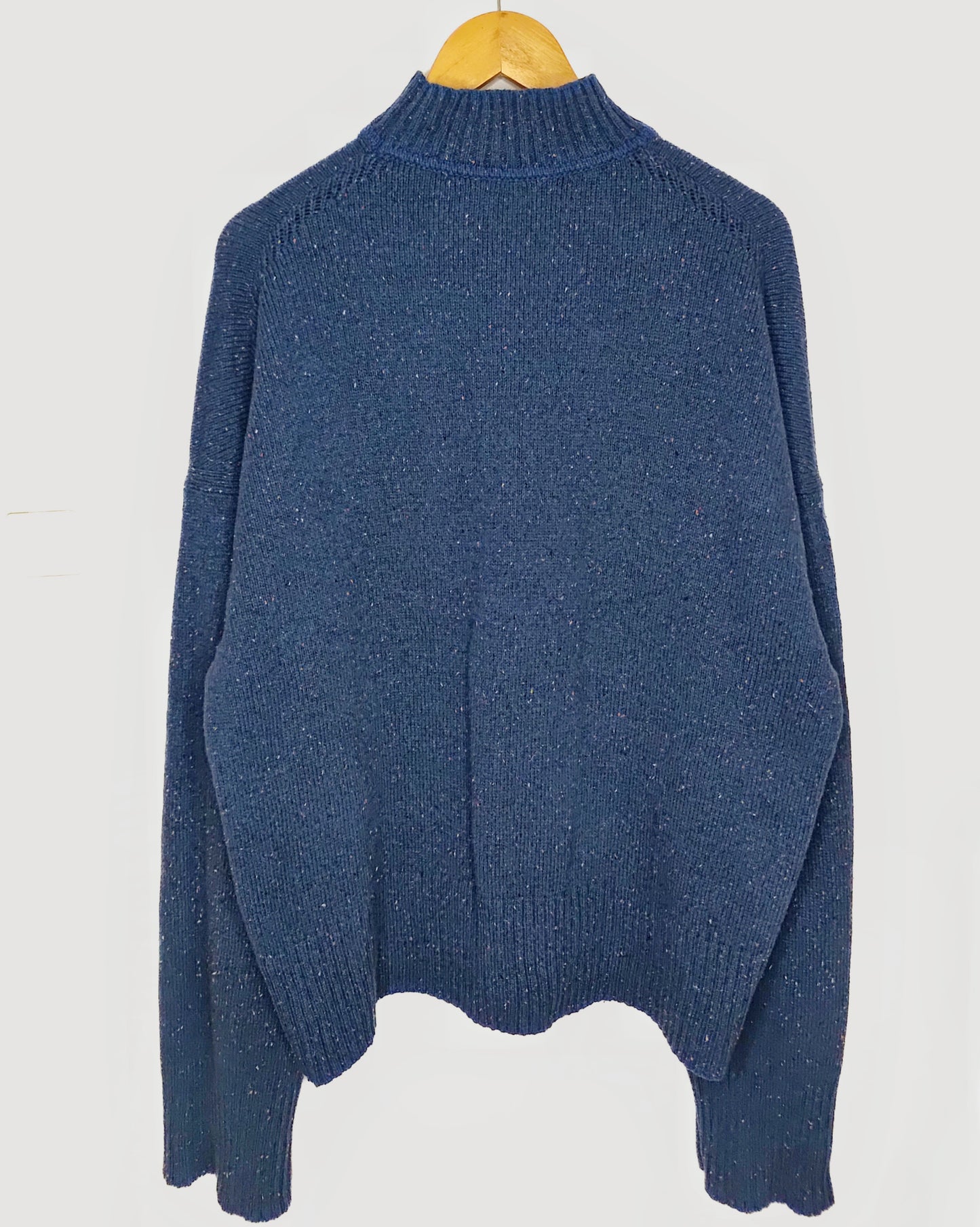 Sweater no.07 tweed blue
