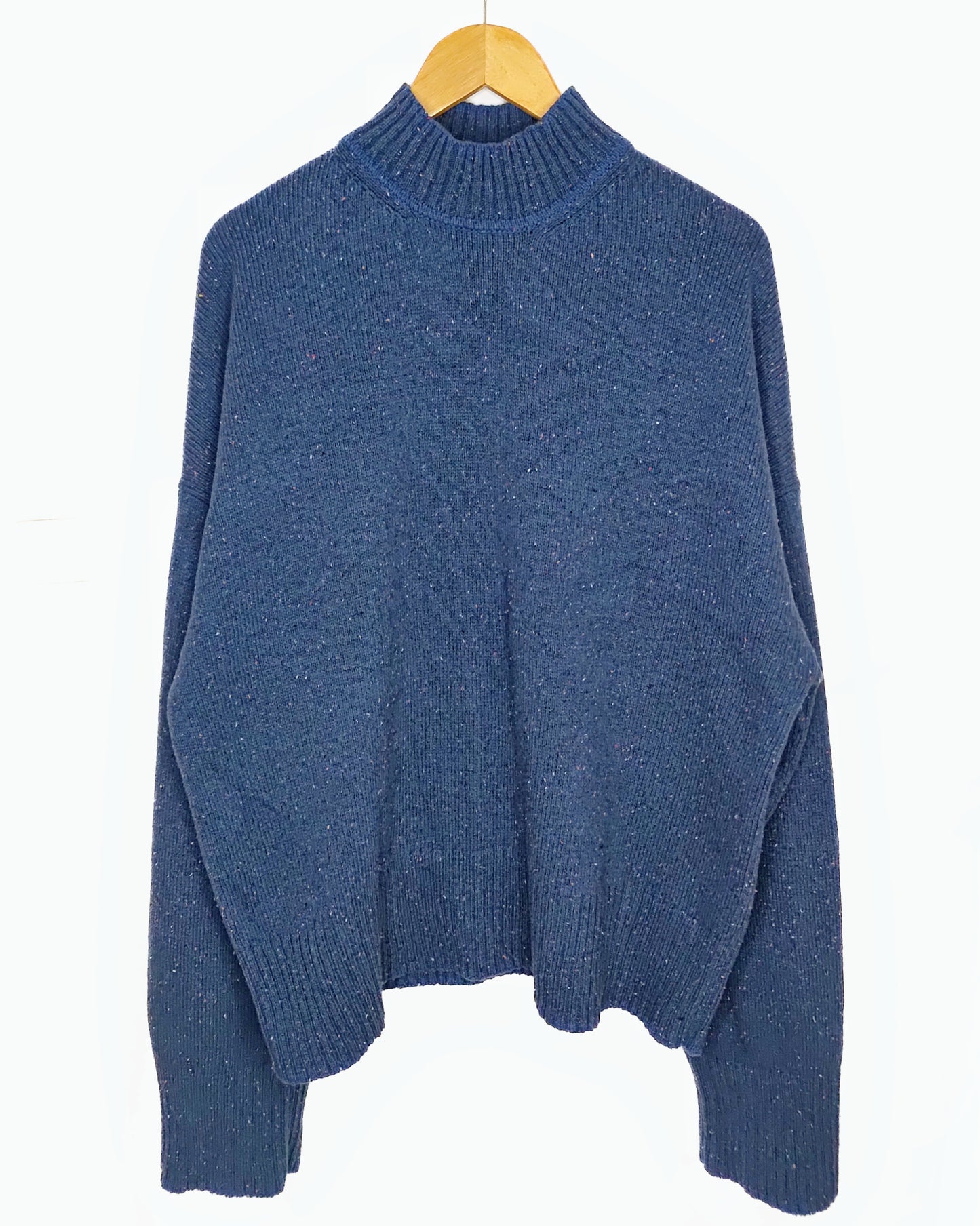 Sweater no.07 tweed blue